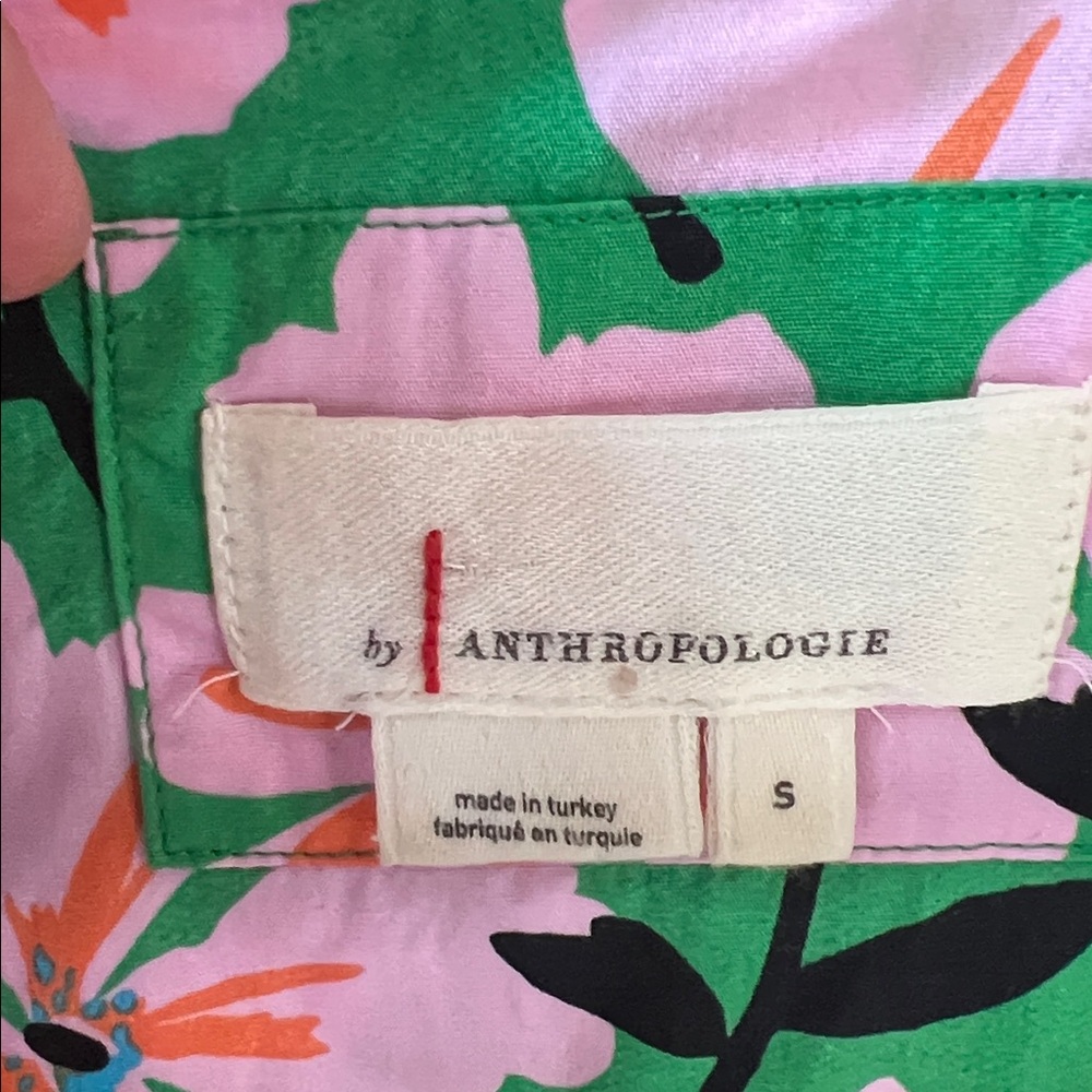Anthropologie Somerset Mini Dress Vibrant Floral Sz S - Picture 4 of 12
